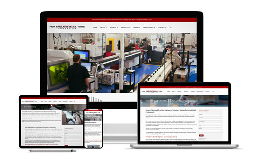 New England Small Tube client for Website Design/Development - Maintenance -  SEM - SEO