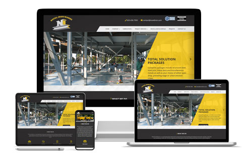 Client Novel Iron Works Web Design, PPC, Content Management